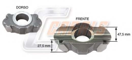 CASALS MD239 Repair Kit, brake caliper